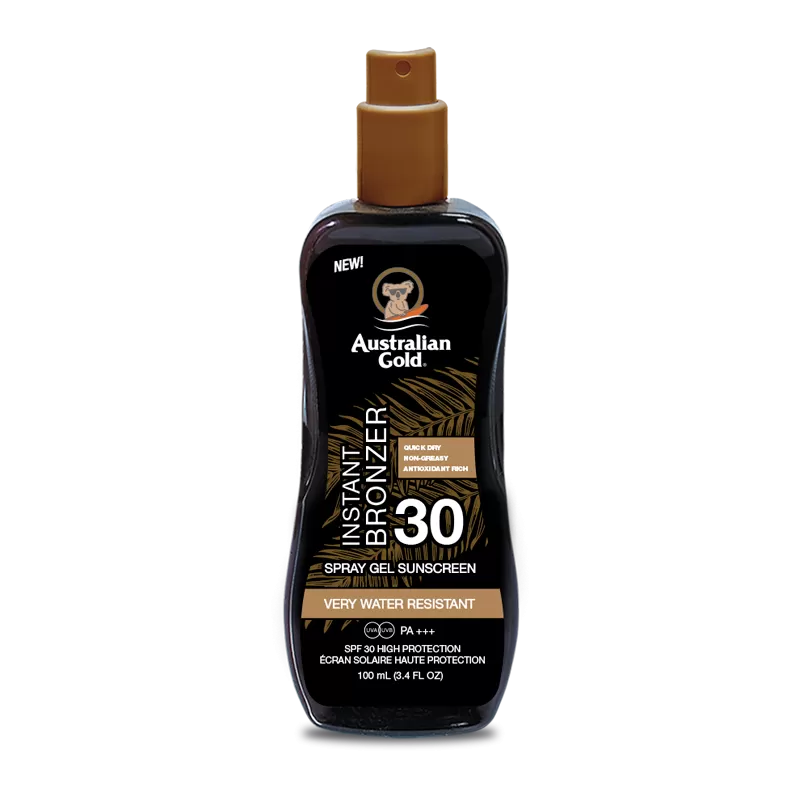 SPF 30 SPRAY GEL CON BRONZER Travel size