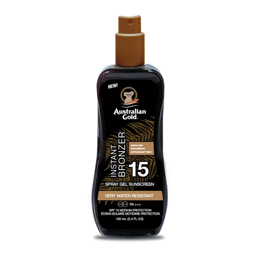 SPF 15 SPRAY GEL CON BRONZER Travel Size